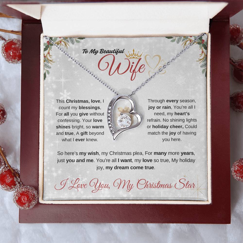 Wife - My Dream Come True - Forever Love Necklace