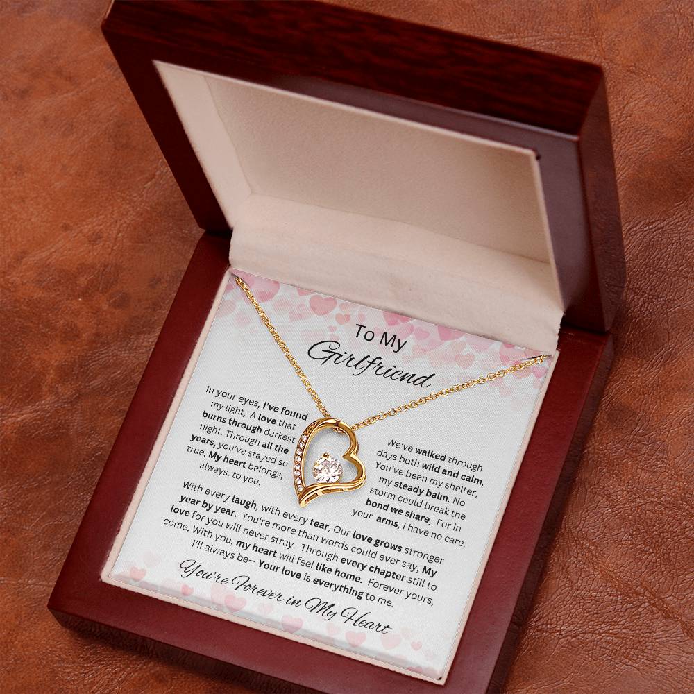 Forever Love Necklace - To My Girlfriend