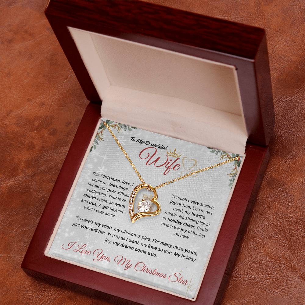 Wife - My Dream Come True - Forever Love Necklace