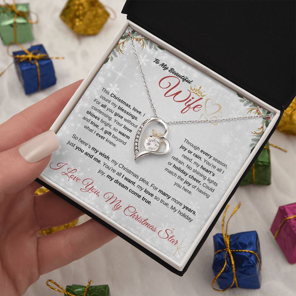 Wife - My Dream Come True - Forever Love Necklace