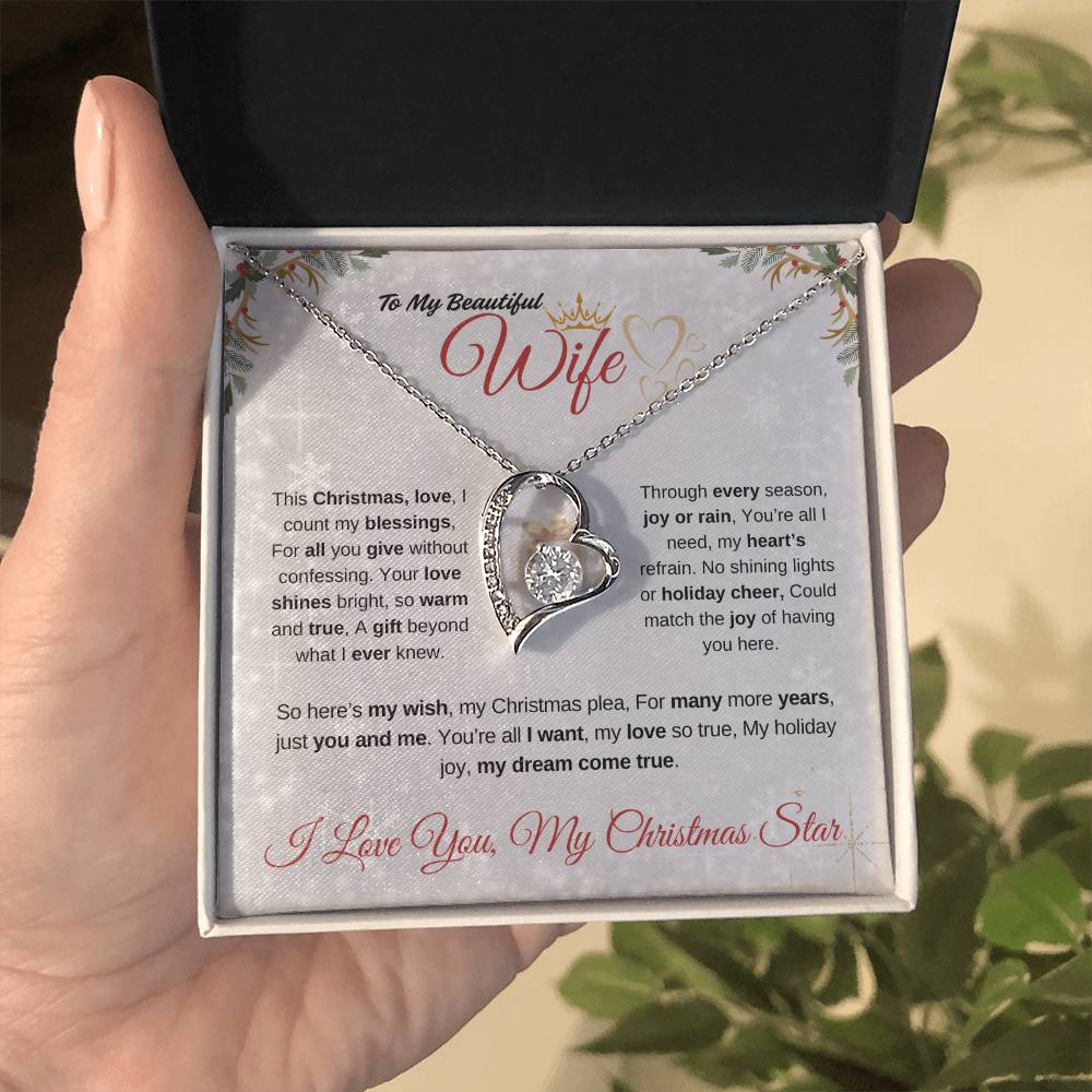 Wife - My Dream Come True - Forever Love Necklace