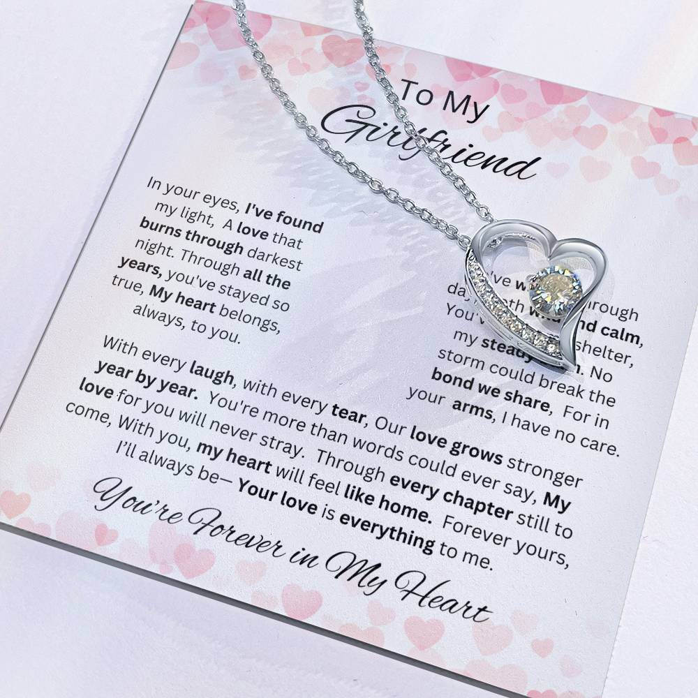 Forever Love Necklace - To My Girlfriend
