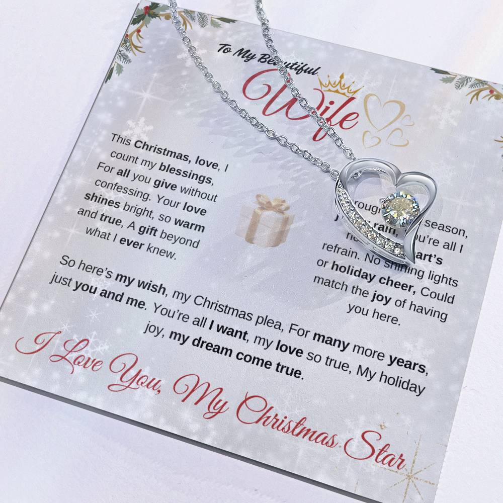 Wife - My Dream Come True - Forever Love Necklace