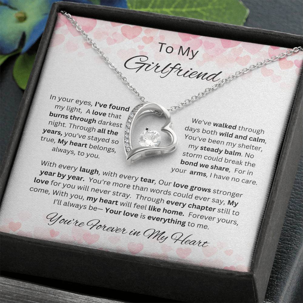 Forever Love Necklace - To My Girlfriend