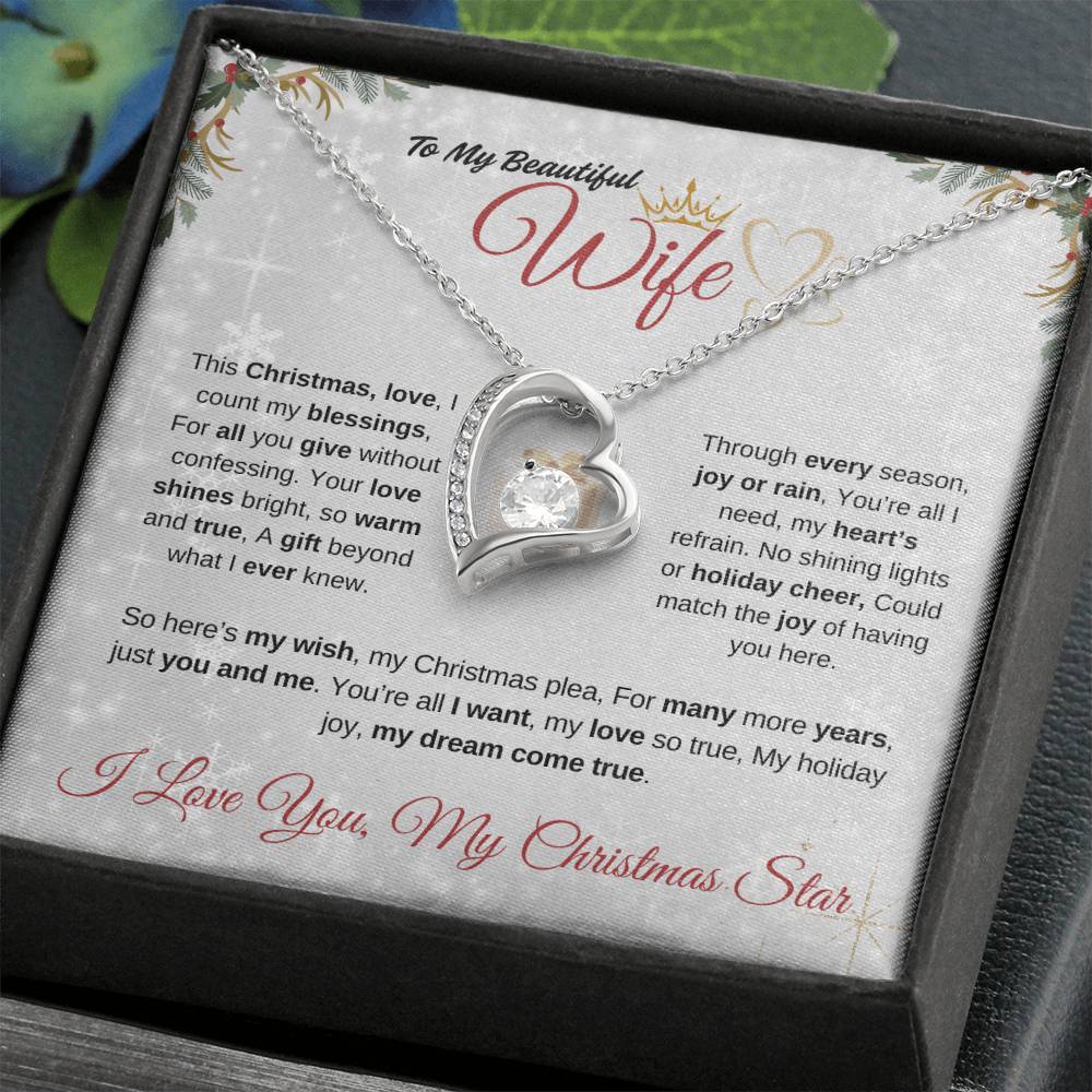 Wife - My Dream Come True - Forever Love Necklace