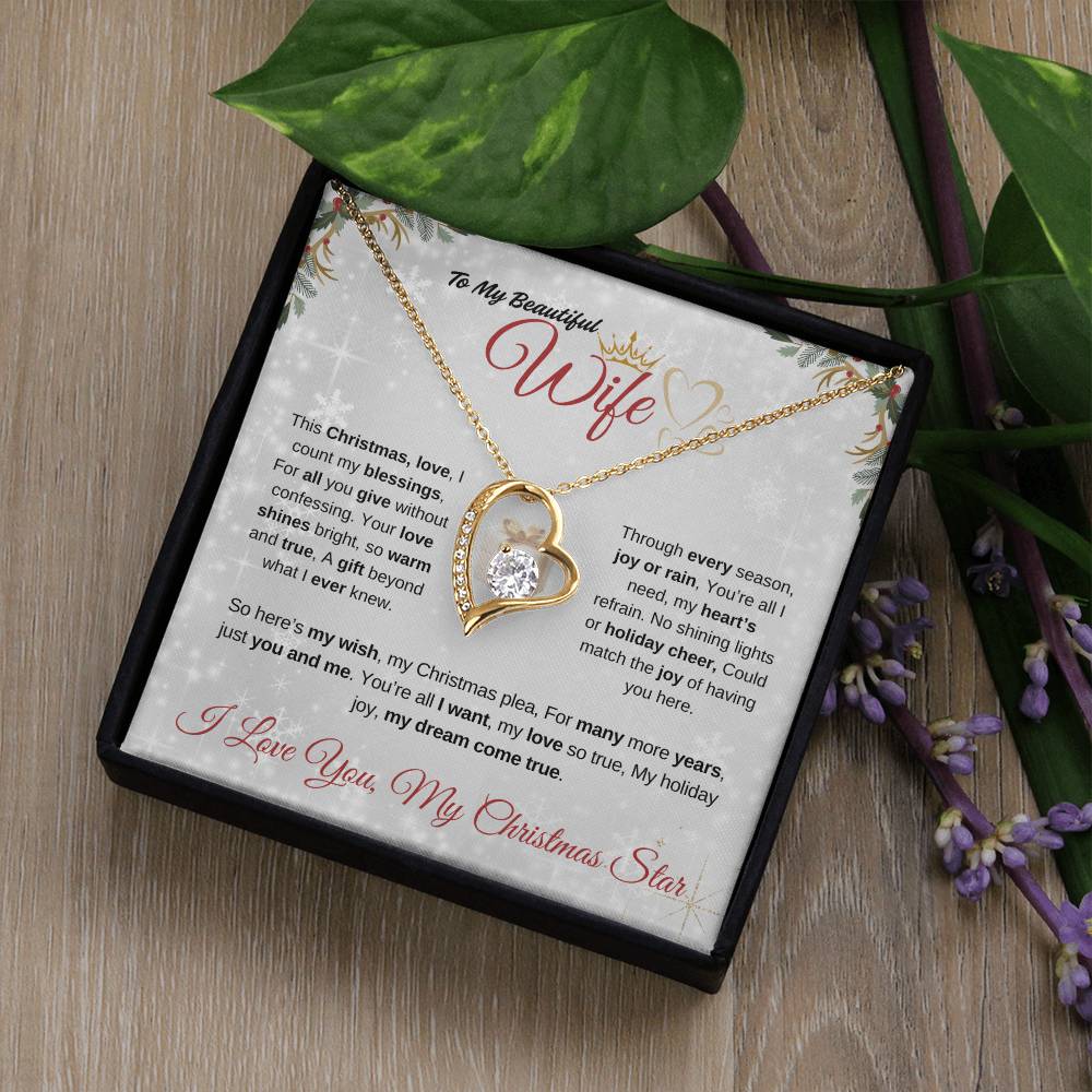 Wife - My Dream Come True - Forever Love Necklace
