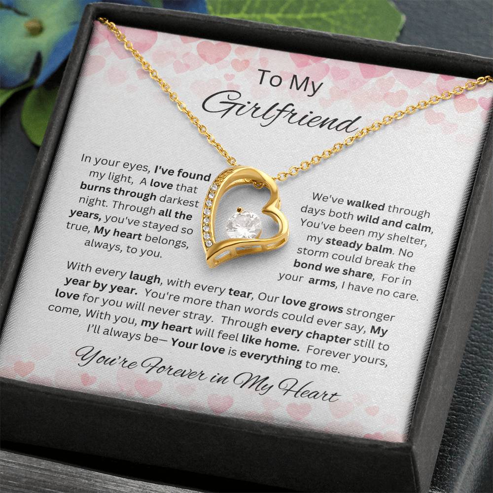 Forever Love Necklace - To My Girlfriend