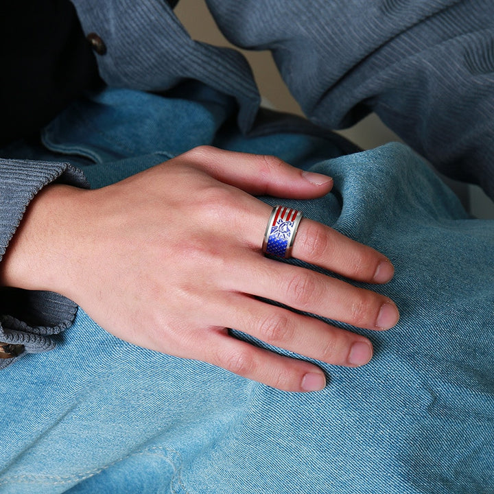 America Flag Rings