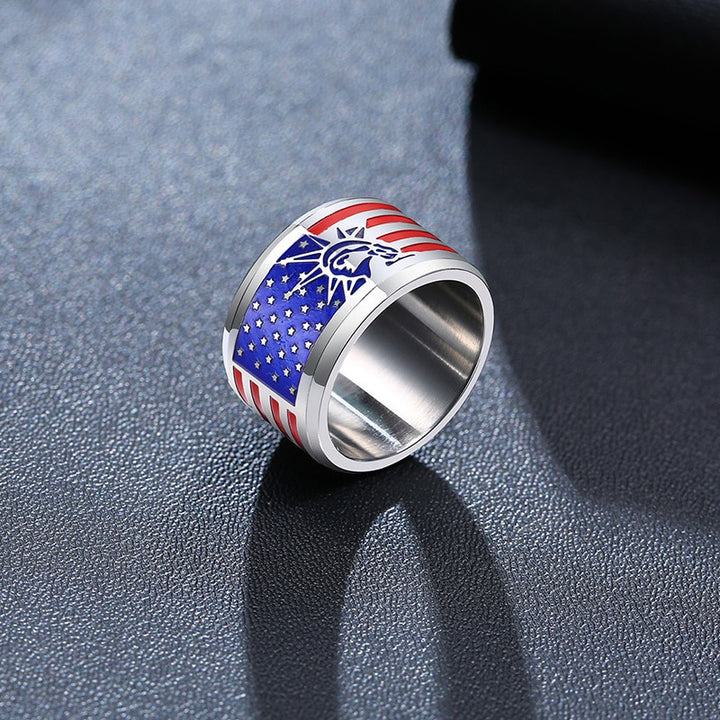 America Flag Rings