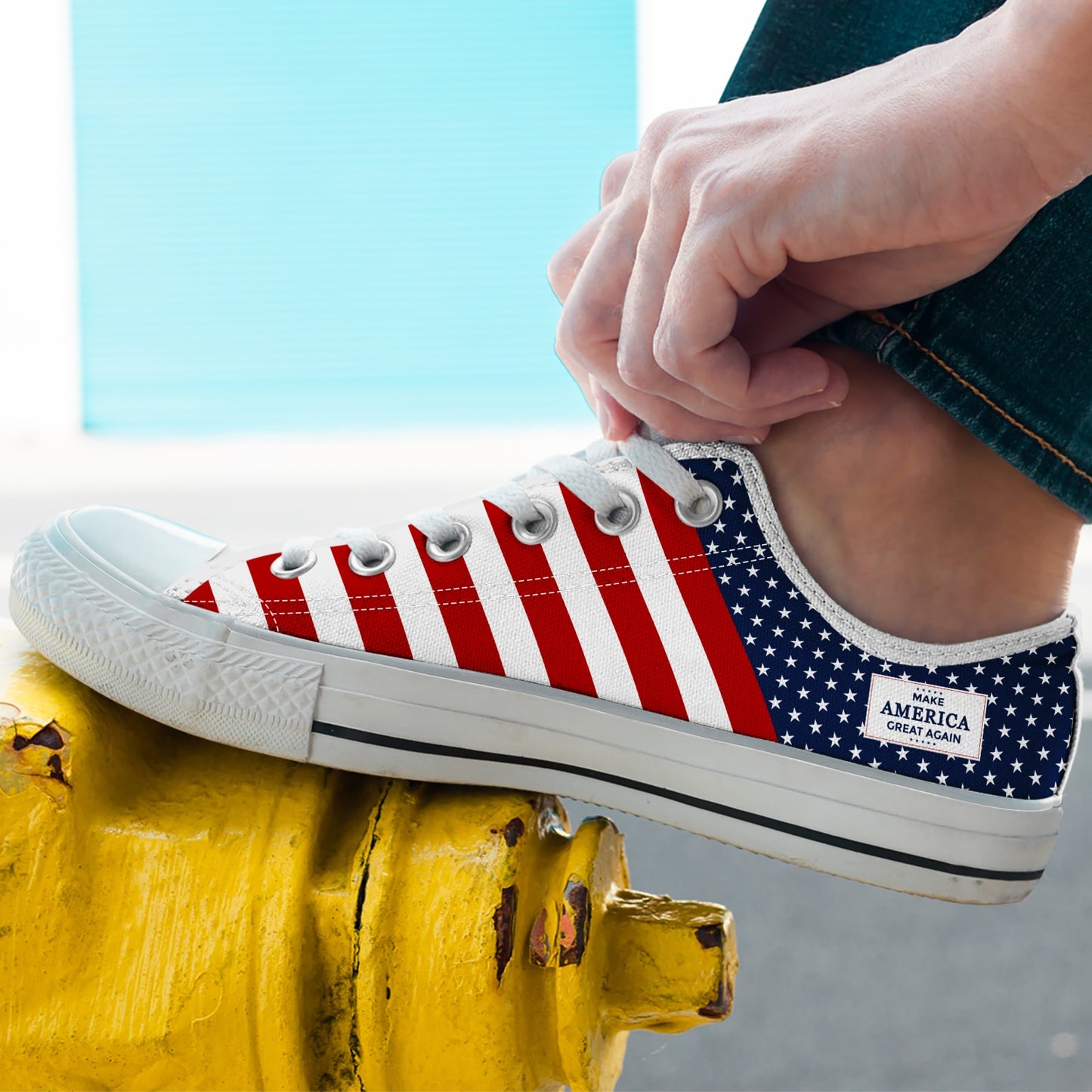 American Flag Shoes