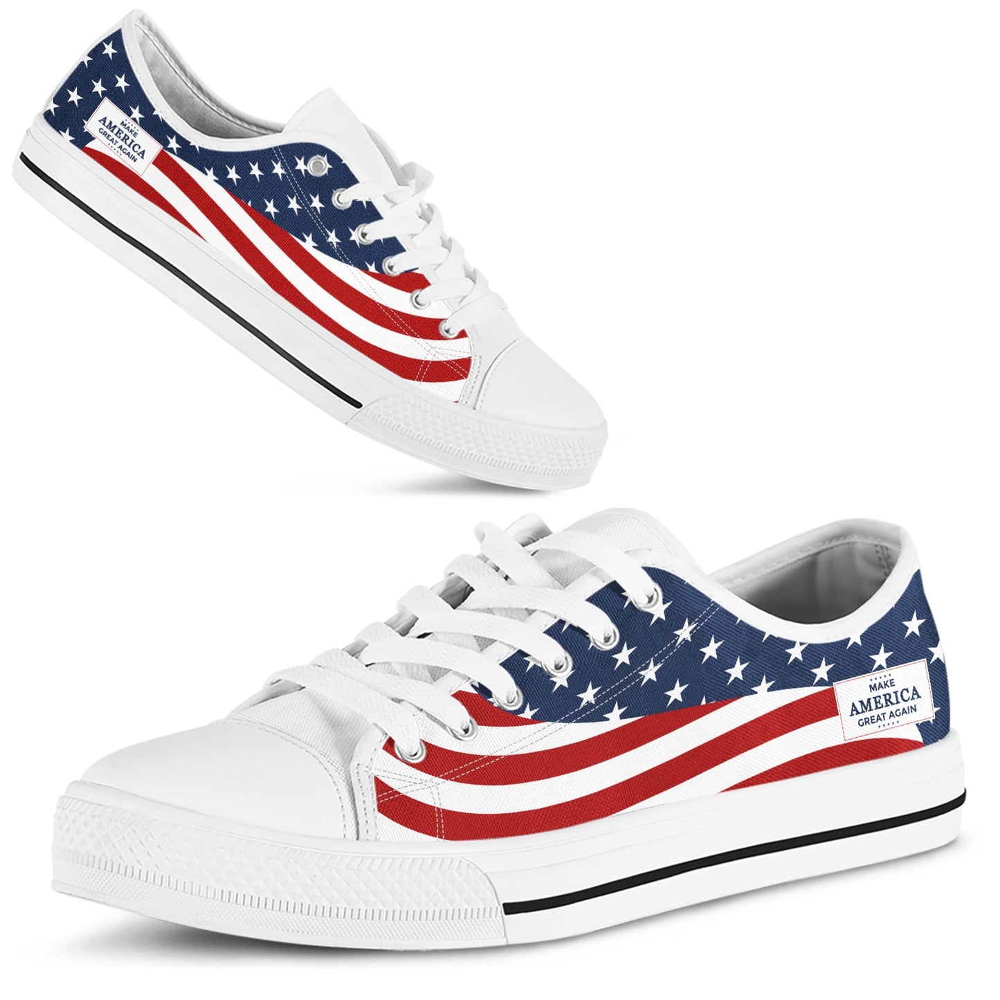 American Flag Shoes