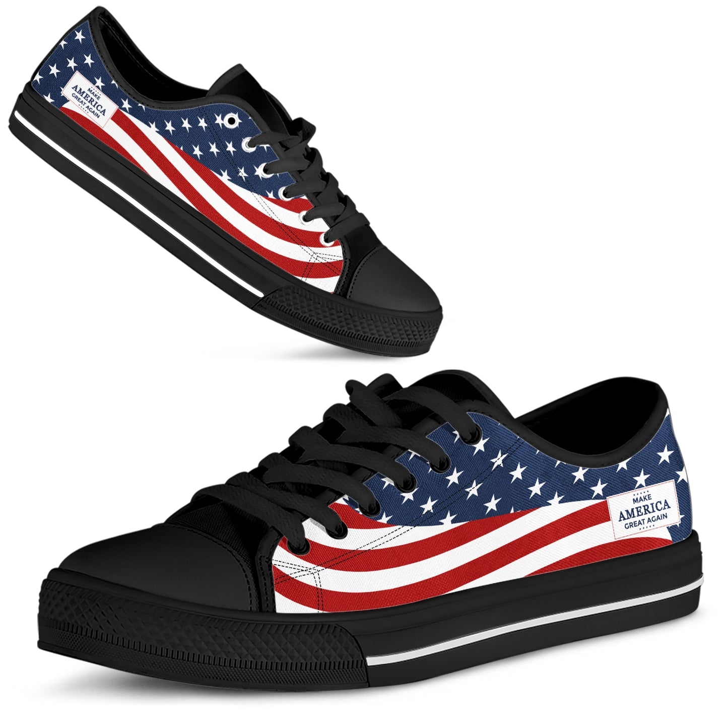 American Flag Shoes