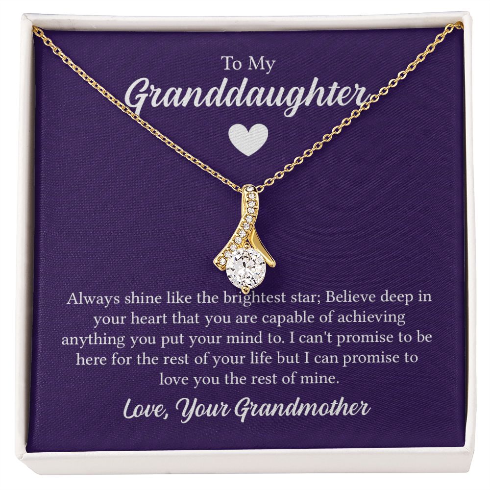 Alluring Beauty Necklace - For Granddaughter From Grandmother