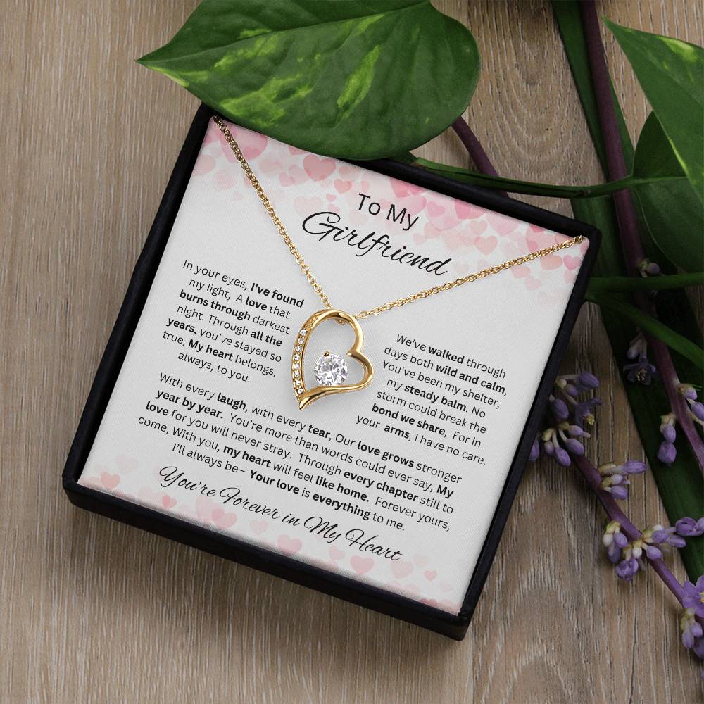 Forever Love Necklace - To My Girlfriend